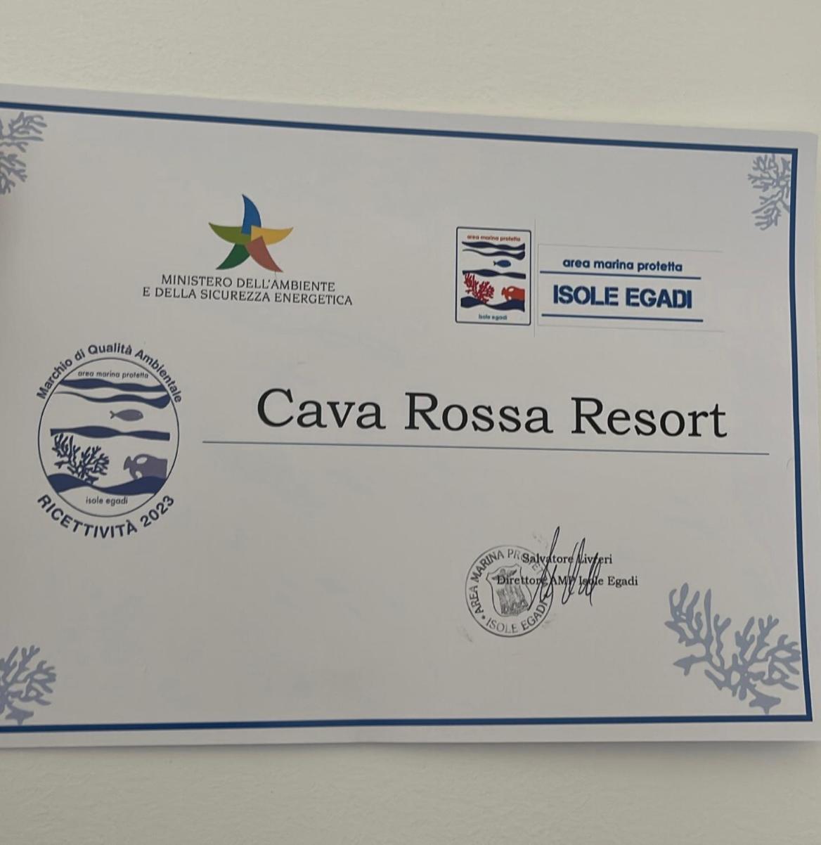 Appartamento Cava Rossa Favignana Esterno foto